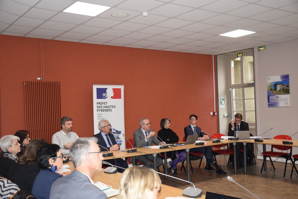 Image de Préfet des Hautes-Pyrénées - #Emploi | Le #Prefet65 et le président du Hautes Pyrénées ont présidé le comité départemental pour l