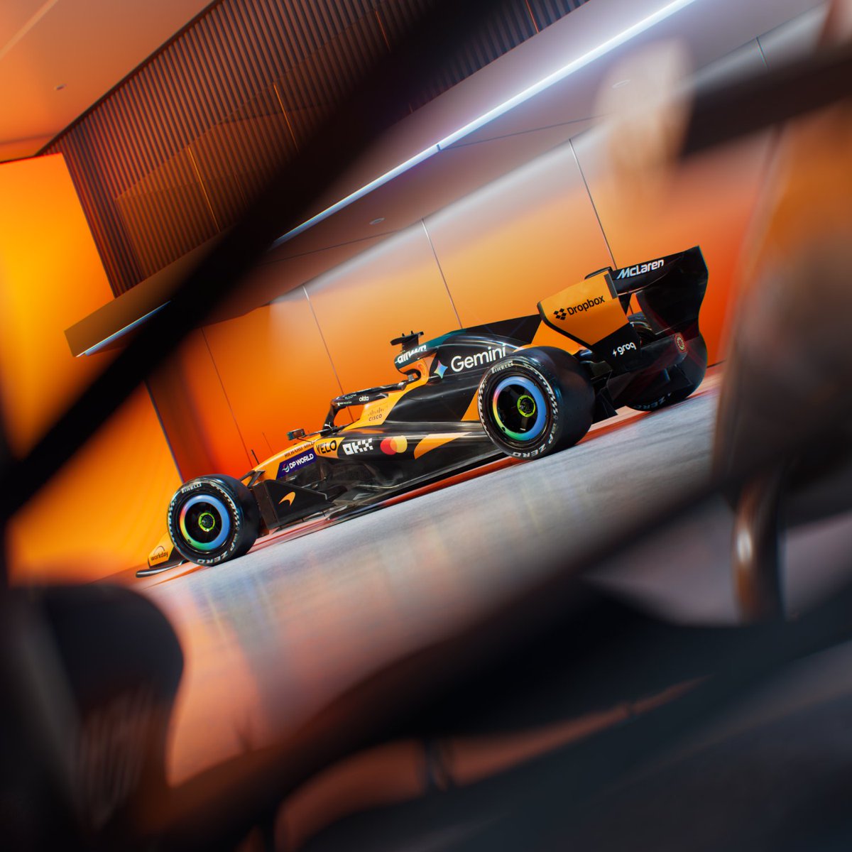 McLarenF1's tweet photo. The tradition continues...🧡🏆

#McLarenF1