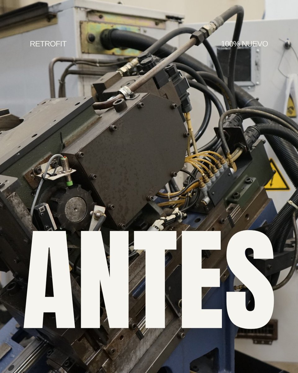 molinari_sa's tweet photo. ♻️ Misma estructura. Nueva tecnología. Nuevo rendimiento.

Un retrofit bien hecho no es un parche:
es una segunda vida para tu máquina, preparada para competir hoy.

📈 Modernizá. Optimizá. Seguí produciendo.

👉 Escribinos y convertí una máquina vieja en un activo estratégico. https://t.co/xZ4FeVHbFs