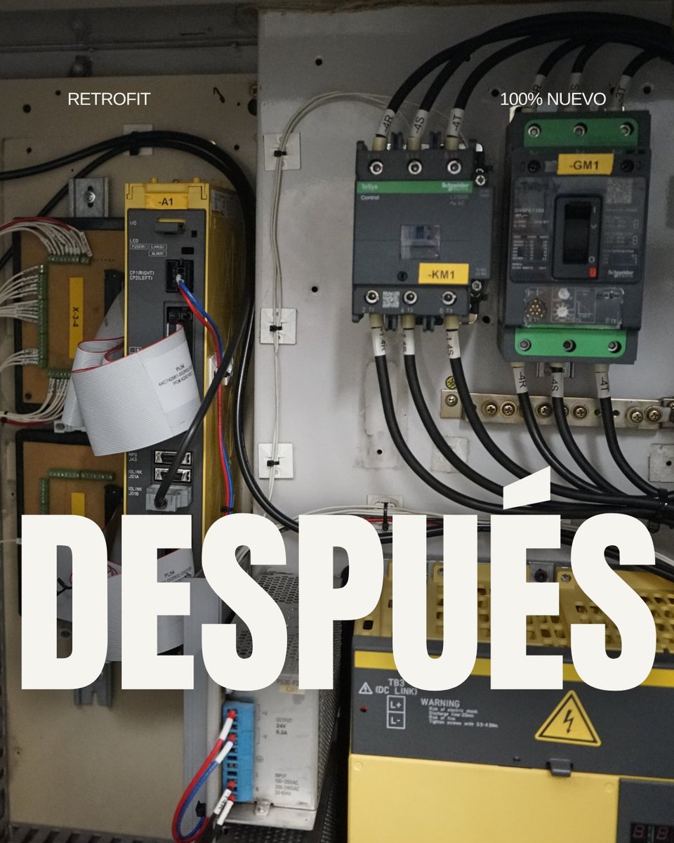 molinari_sa's tweet photo. ♻️ Misma estructura. Nueva tecnología. Nuevo rendimiento.

Un retrofit bien hecho no es un parche:
es una segunda vida para tu máquina, preparada para competir hoy.

📈 Modernizá. Optimizá. Seguí produciendo.

👉 Escribinos y convertí una máquina vieja en un activo estratégico. https://t.co/xZ4FeVHbFs