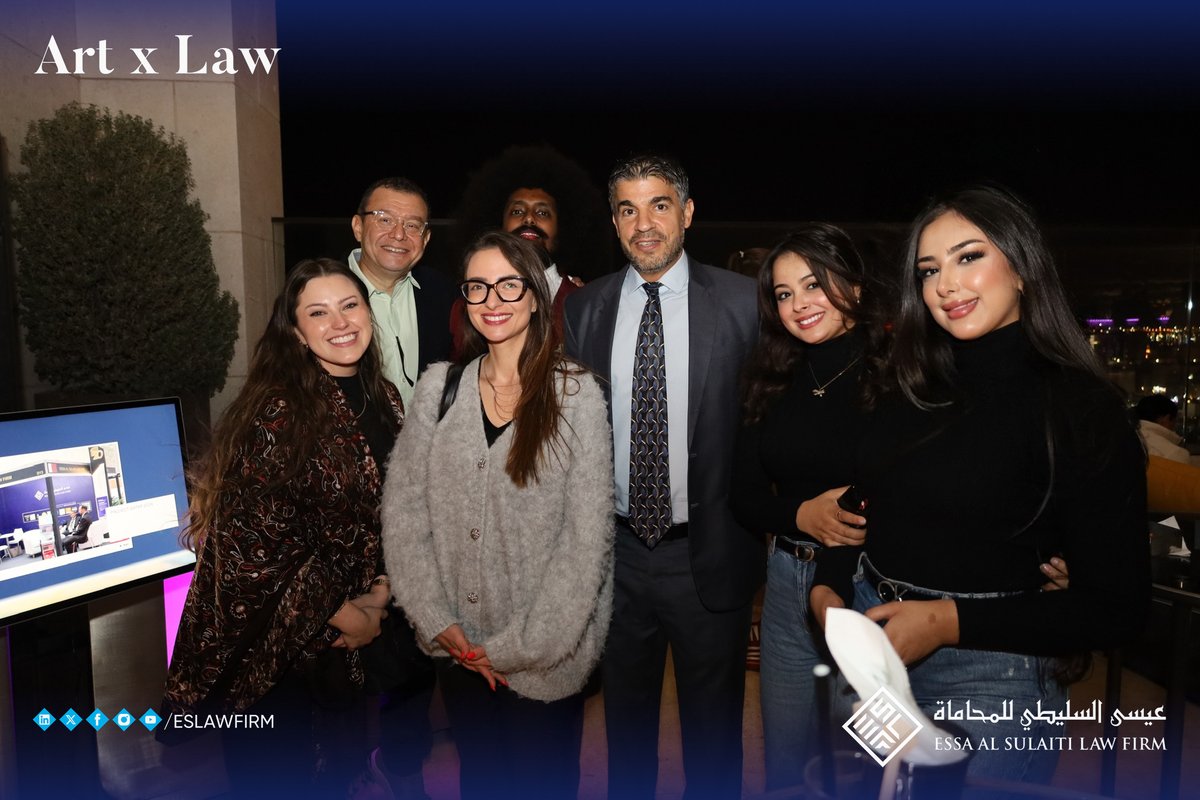 Art × Law حيث يلتقي الإبداع بالقانون
جمع Art × Law نخبة من المختصين في الفن والقانون من جلسة حوارية صباحية في  متحف الفن الاسلامي بالدوحة إلى أمسية تواصل راقية، في أجواء تفاعلية هدفت إلى تعزيز التواصل وتبادل الخبرات وبناء علاقات مهنية فاعلة بين مختلف التخصصات.
#ArtxLaw #ESLF