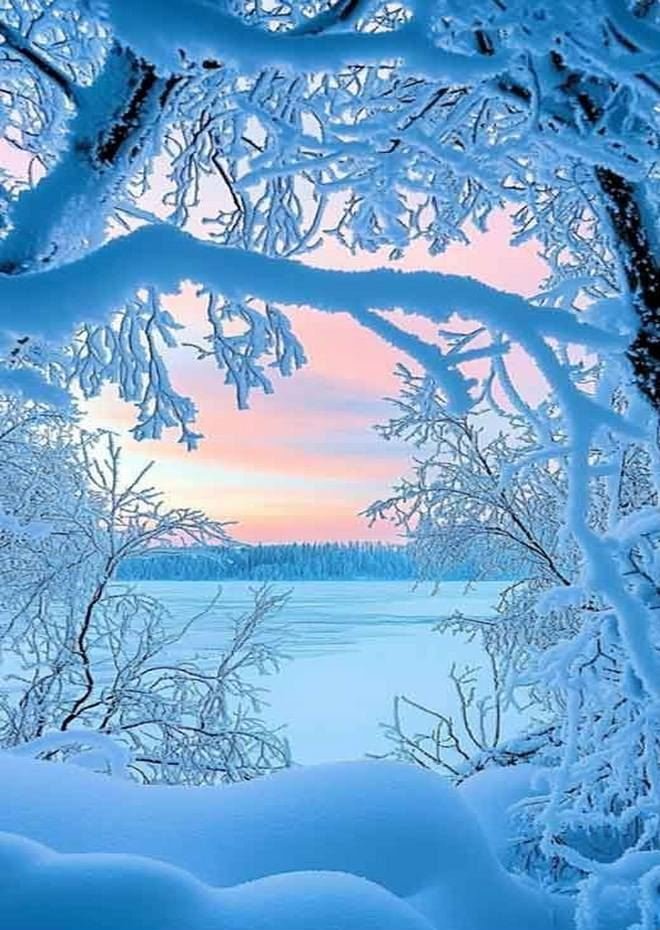 DaveRoseman1's tweet photo. In the stillness of winter, beauty whispers hope. Even the coldest moments hold the promise of light ahead. 🌅❄️ #WinterMagic #FindTheLight https://t.co/2w9zR6odrr