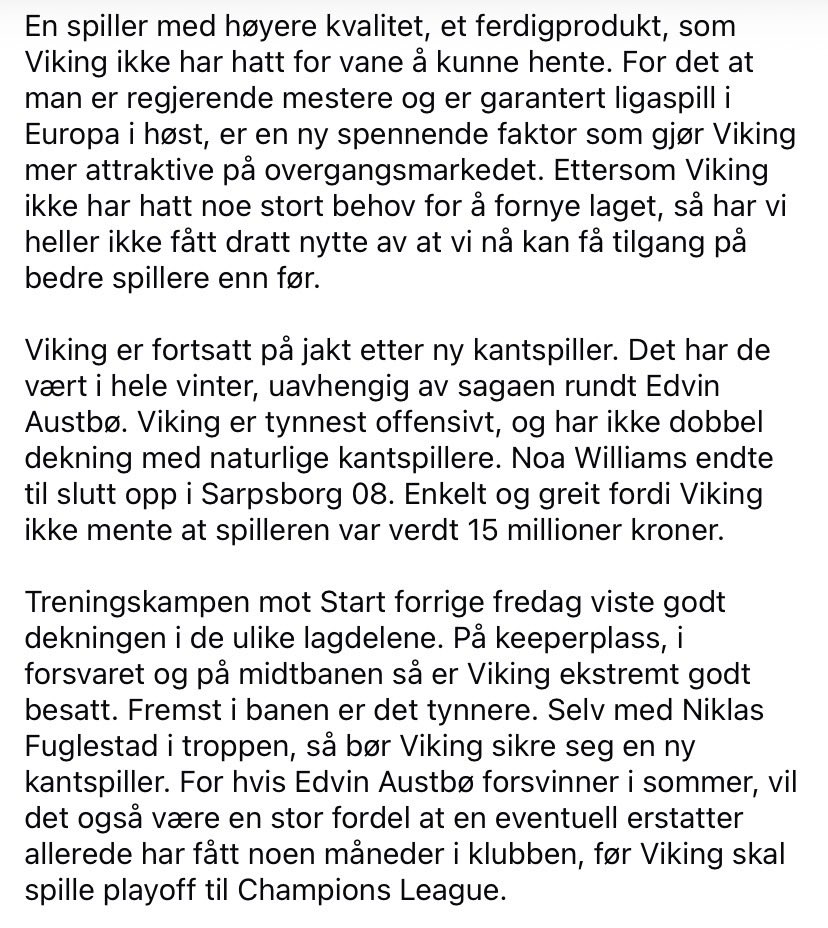 Oss Mot Resten Av Verden tweet media