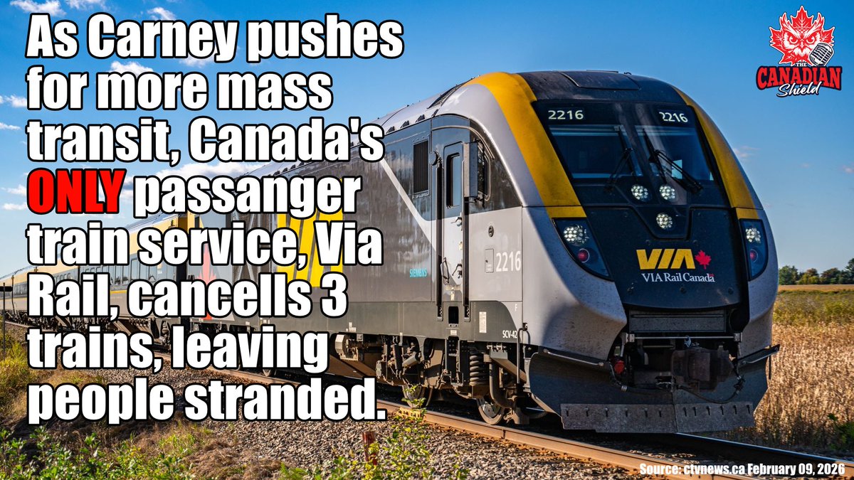 ravingofamadman's tweet image. Via rail has a monopoly on cross country passanger rail in Canada. Canada has TOO many monopolies. Liberals need to get out of the way. #canadafirst #endmonopolies