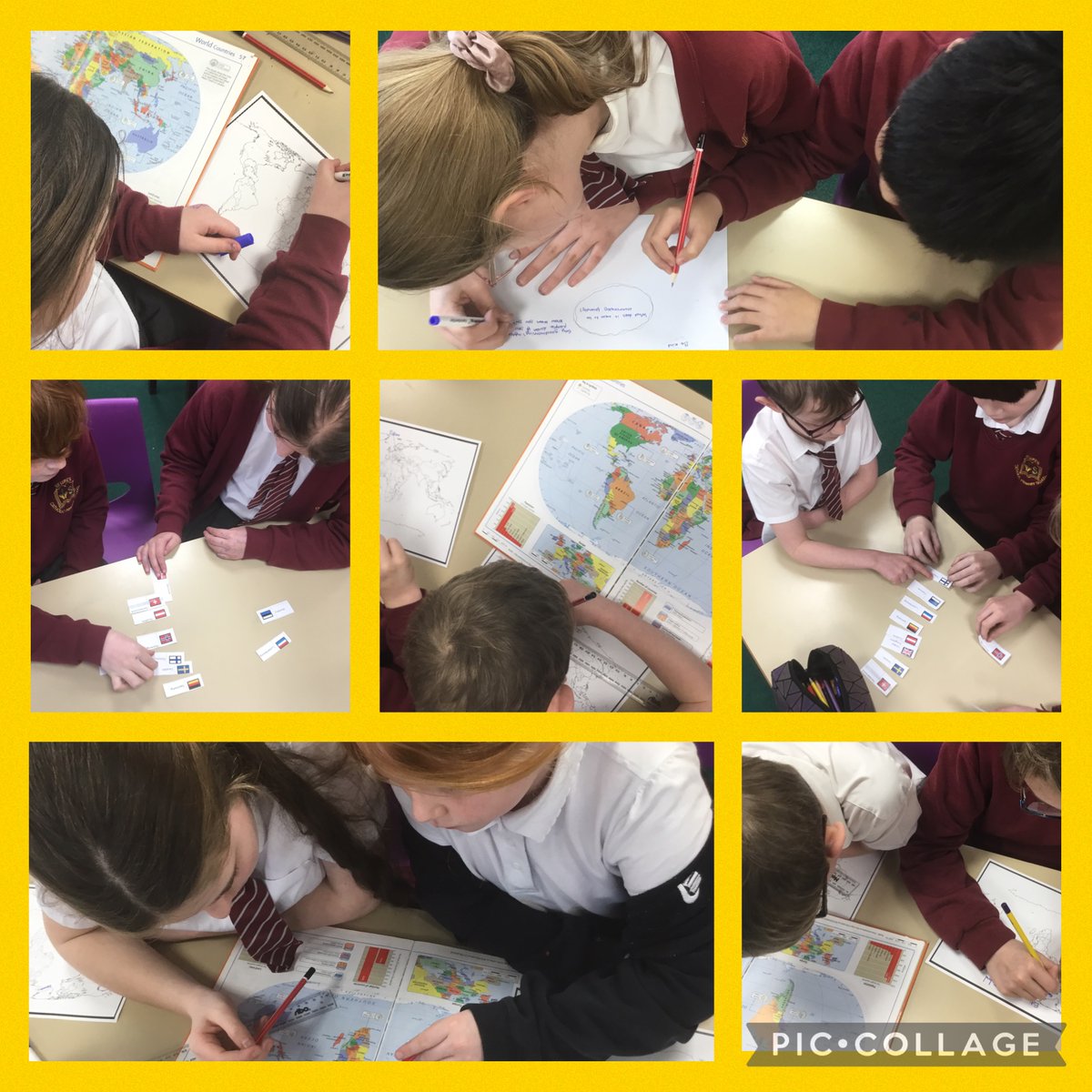 stlukesfrodsham's tweet photo. We have had an interesting afternoon investigating the most environmentally friendly countries in the world 🌏♻️ #StCatherineClass https://t.co/gsAFu7q2wV