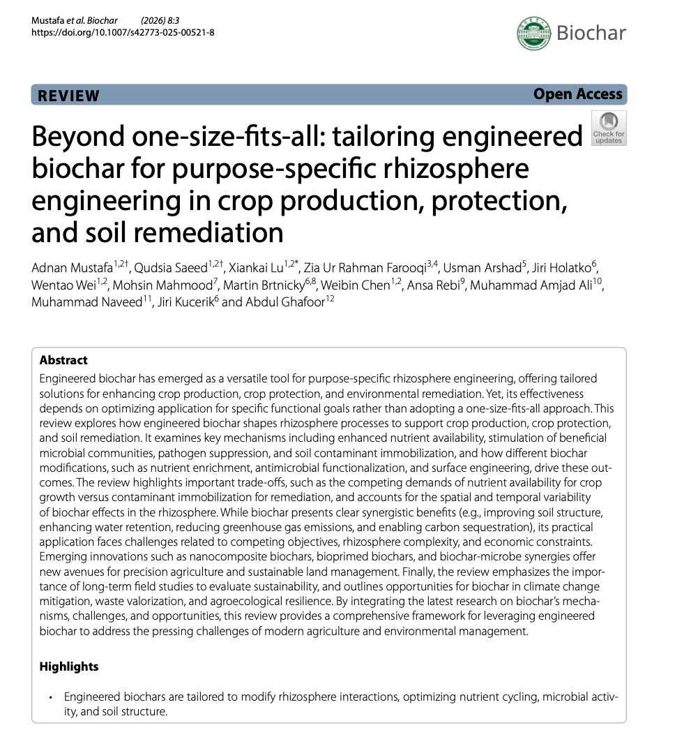 Biochar & CARR tweet media