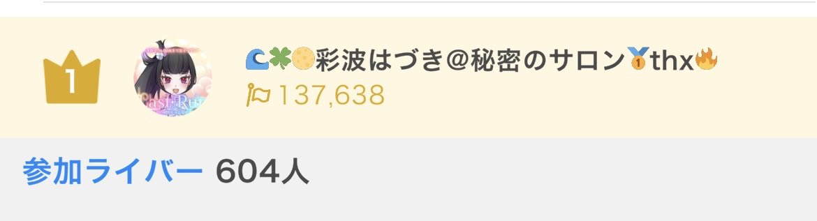 彩波はづき tweet media