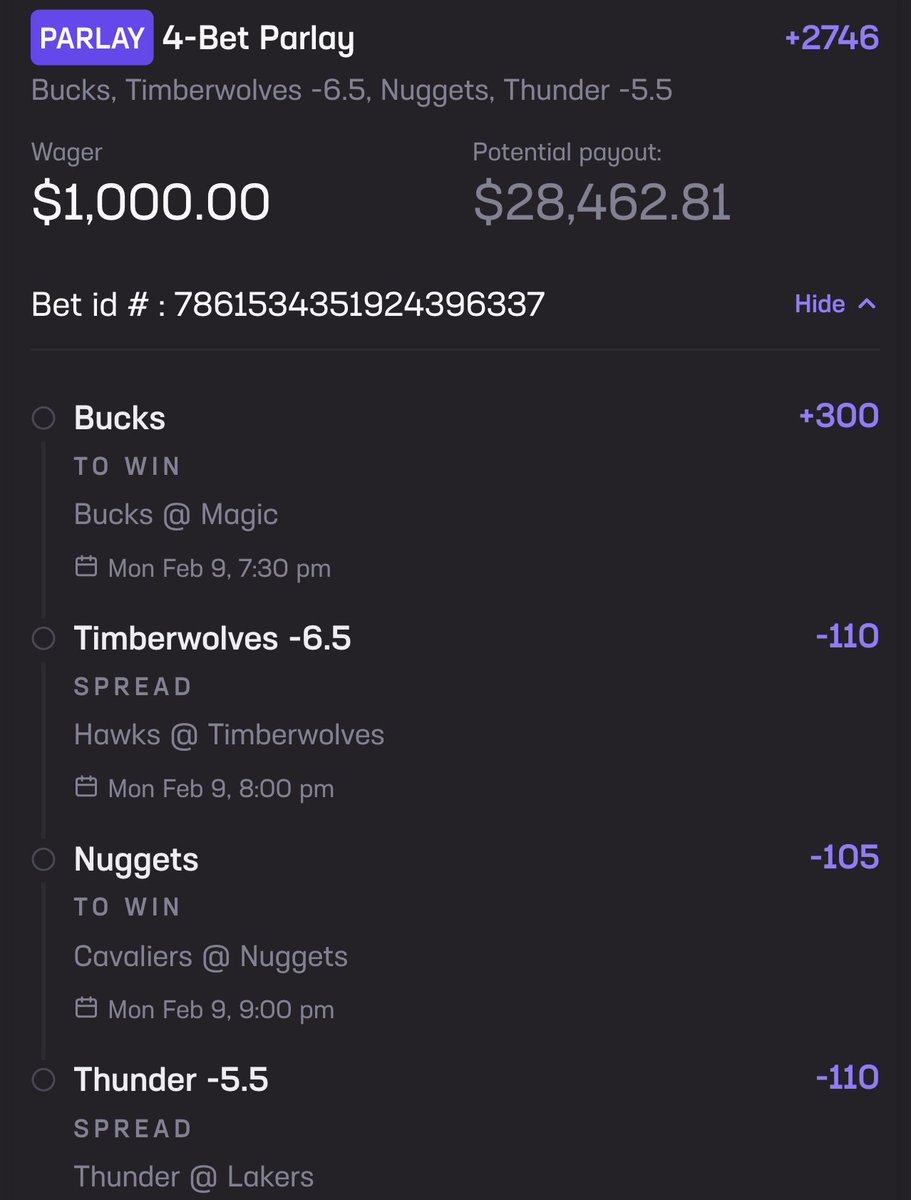 The Gambling Gatsby ⚡️ tweet media