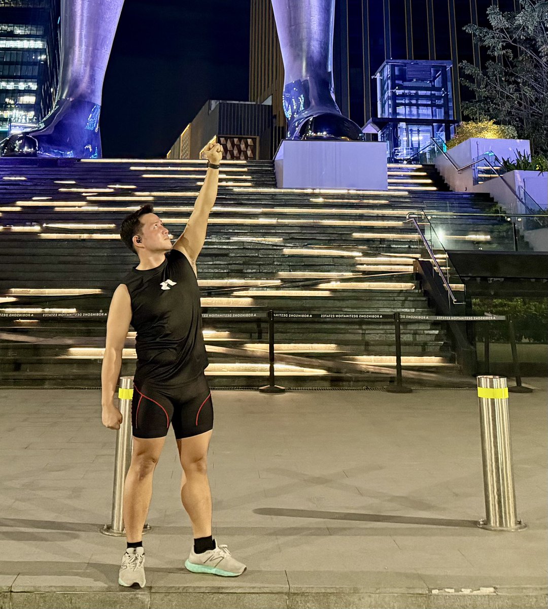 bhongsantos's tweet photo. Establishing a monday routine, motivated by chicken breast barbecue mukbang  after running😁
#daddydoc https://t.co/q4nZbWeP8O