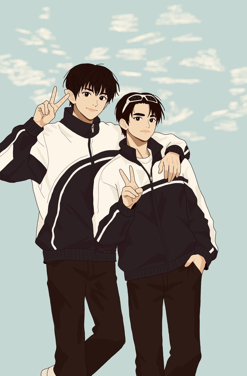 chandikive's tweet image. 「#떡국림」

사랑스럽고 강력한 케미 멋있는 CC입니다 🤭

#찬디 #Chansoo #찬열버블 #도DM