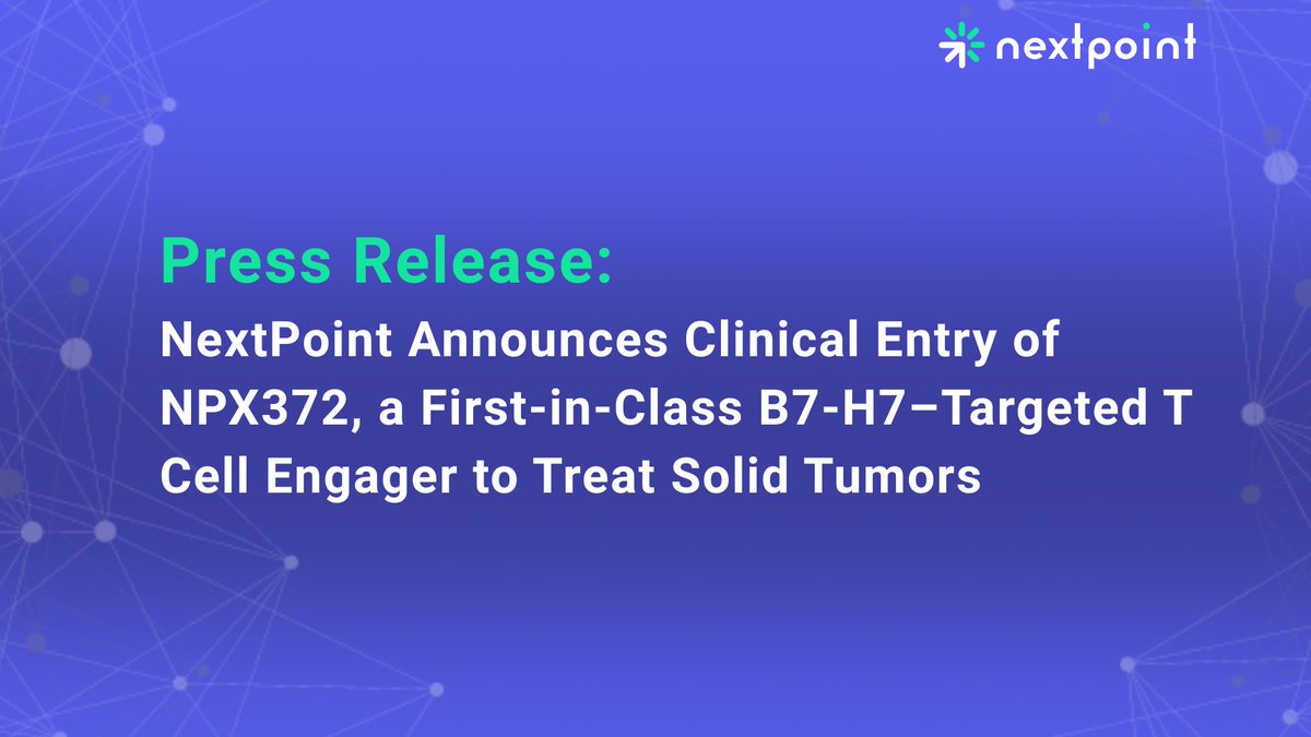 NextPoint Therapeutics tweet media