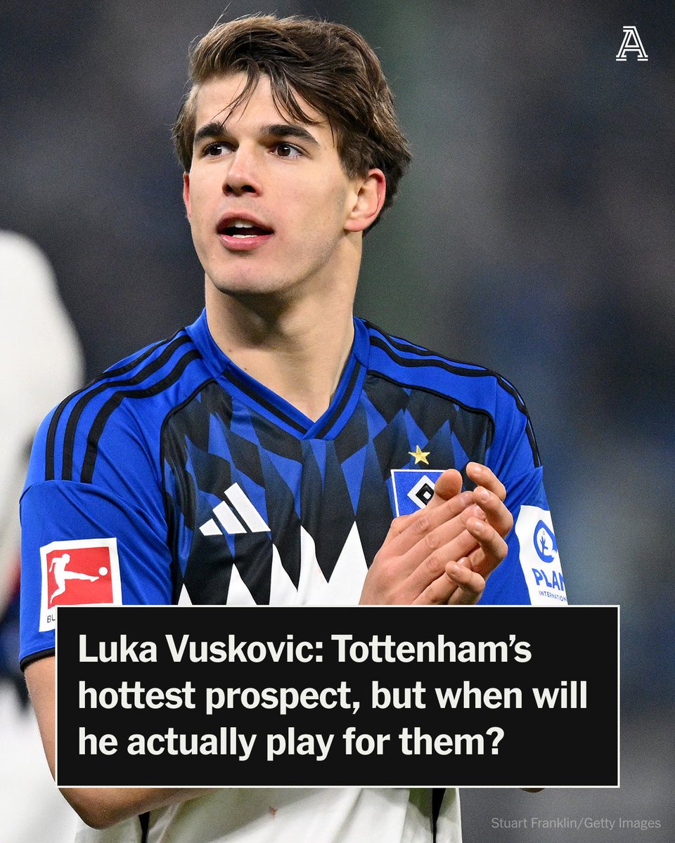 Luka Vuskovic, 18, arrived on loan at Hamburg from Tottenham Hotspur as one of the great centre-back prospects in European football.

Six months on, his impact has been so profound that there is an open discussion in the German media about how Bayern Munich can sign him, how much
