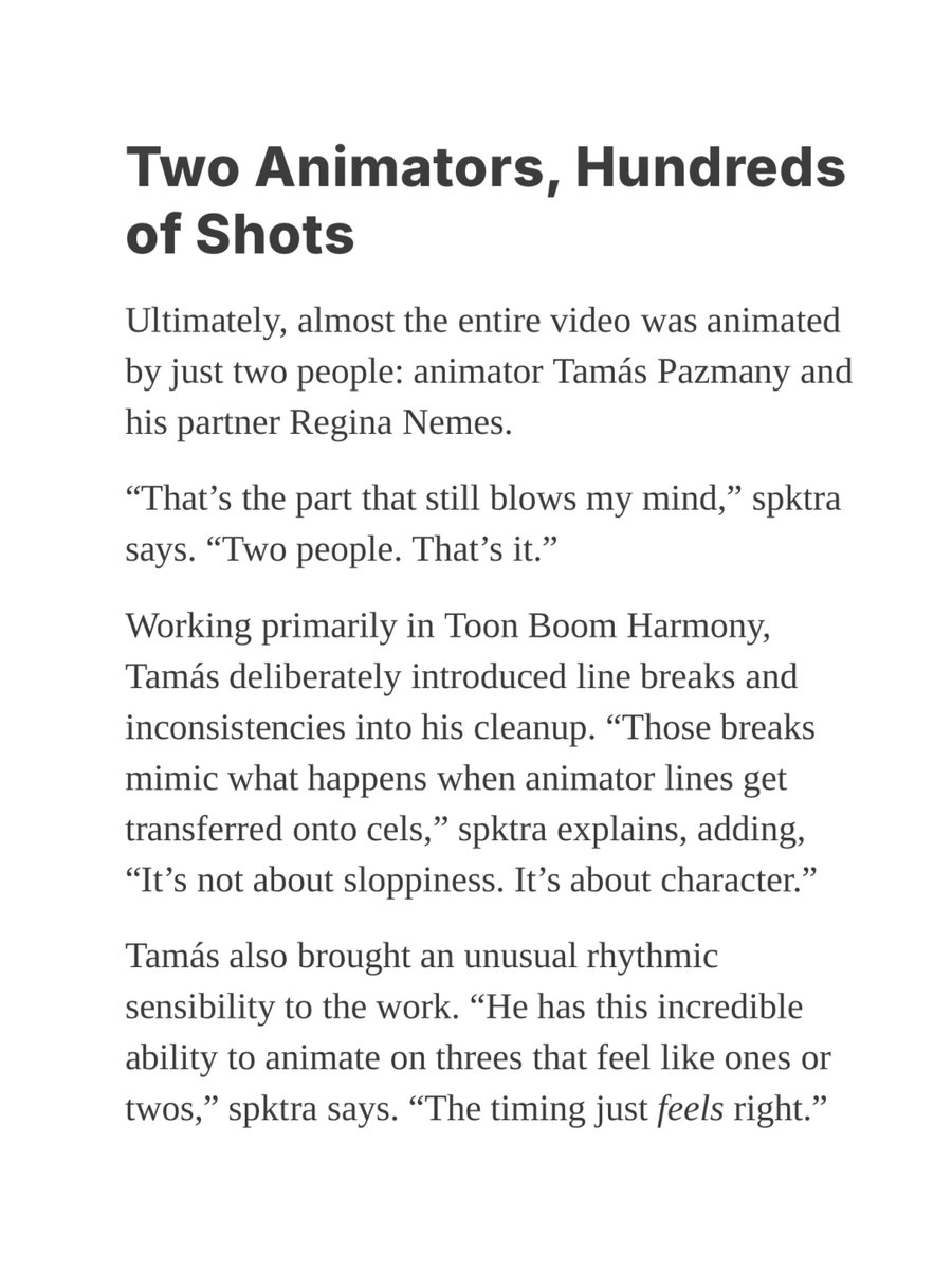 Did an interview with <a href="/cartoonbrew/">Cartoon Brew</a> about the 5 year production behind Spirit Jumper. Looking back through my research notes, I had a number of interviews they’d done over the years so it was an honor to be interviewed at all on the website.  cartoonbrew.com/music-videos/s…
