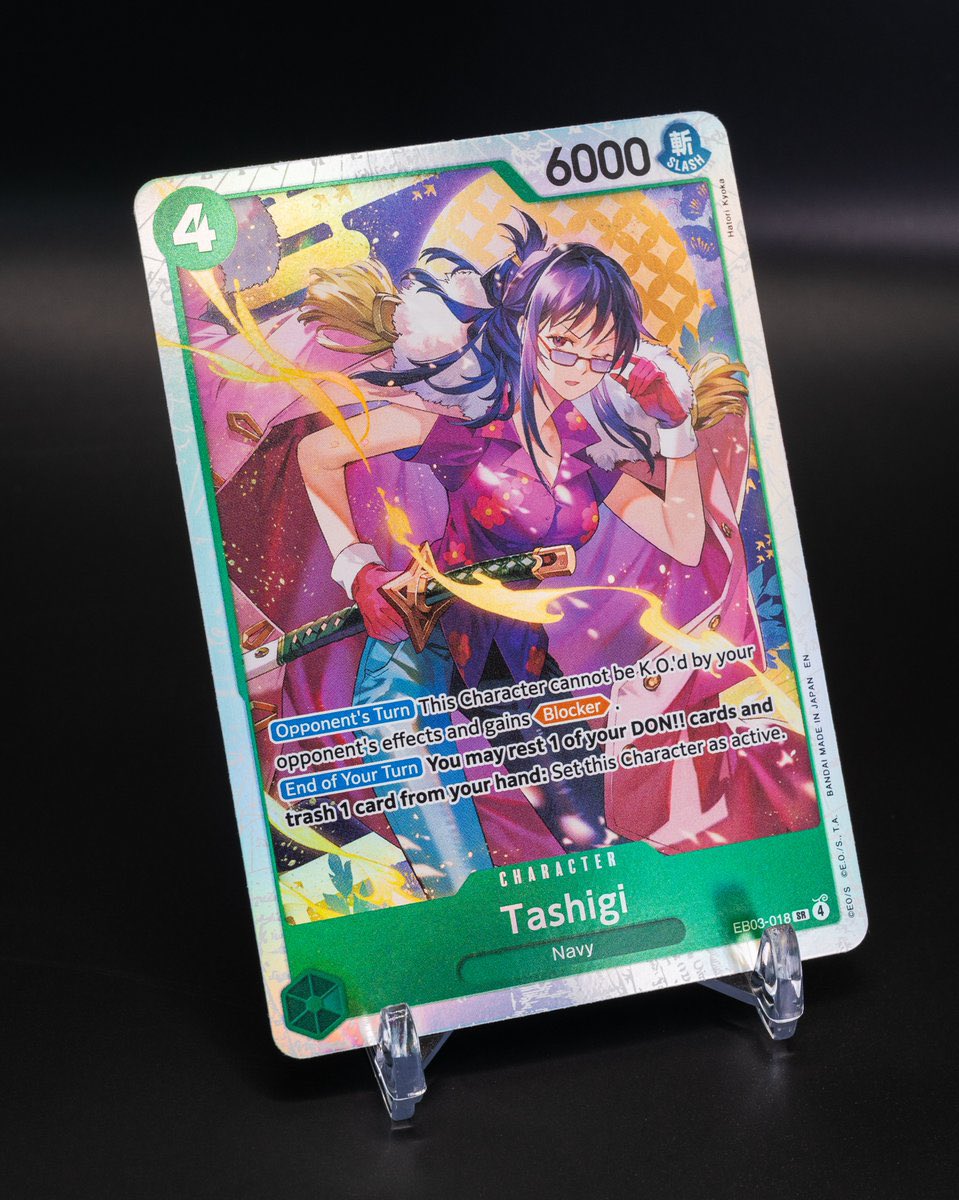 Official in-person shots of alt arts in the English EB03 Heroines