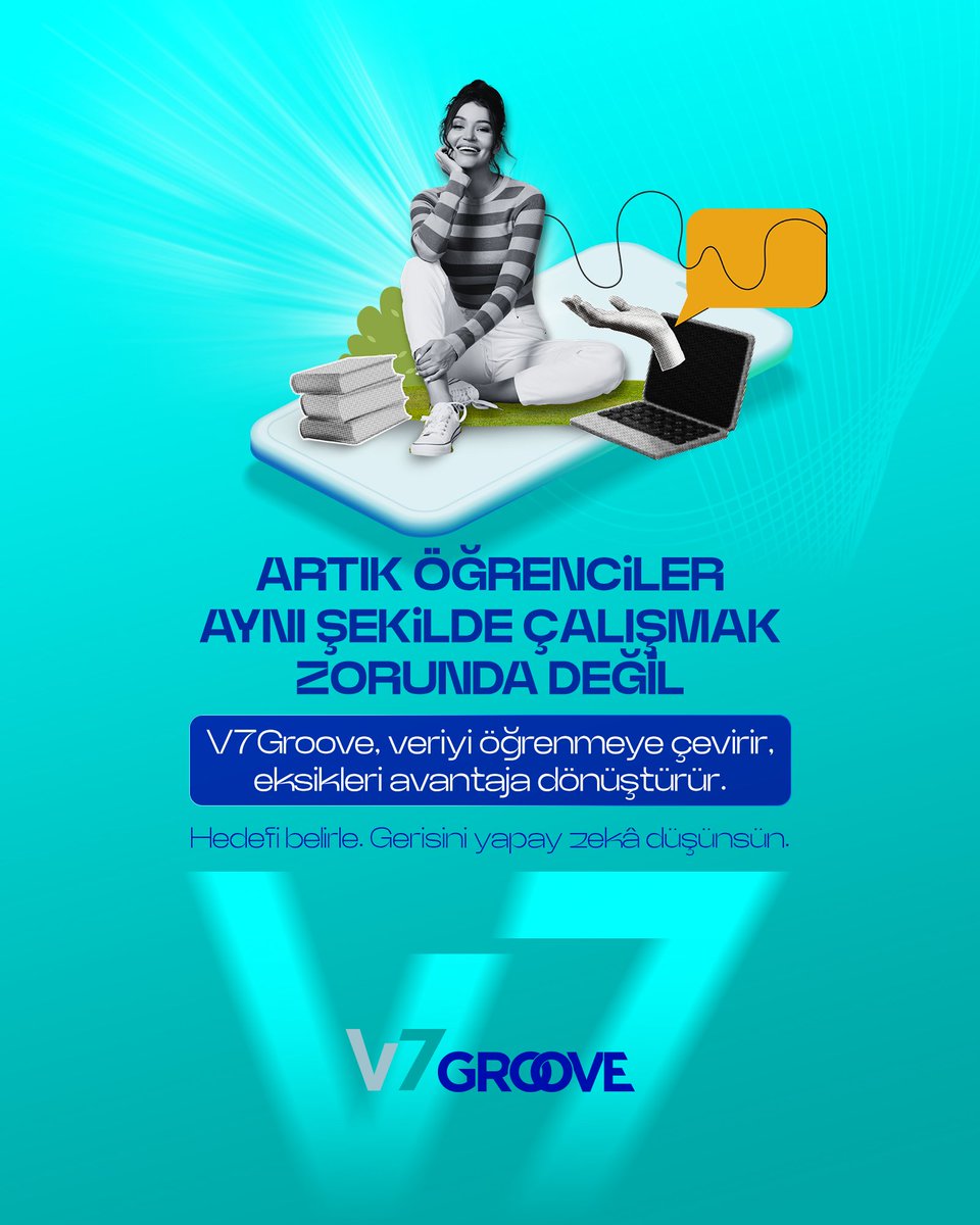 v7Groove's tweet photo. Artık öğrenciler aynı şekilde çalışmak zorunda değil. v7Groove, veriyi öğrenmeye çevirir ve eksikleri avantaja dönüştürür.
Hedefini belirle, gerisini yapay zekâ yönetsin. 🚀 

🌐 https://t.co/O1vzrVbapF

#v7Groove #YapayZeka #EğitimdeYapayZeka #EdTech #KişiselleştirilmişÖğrenme https://t.co/rFB5dtTzxF