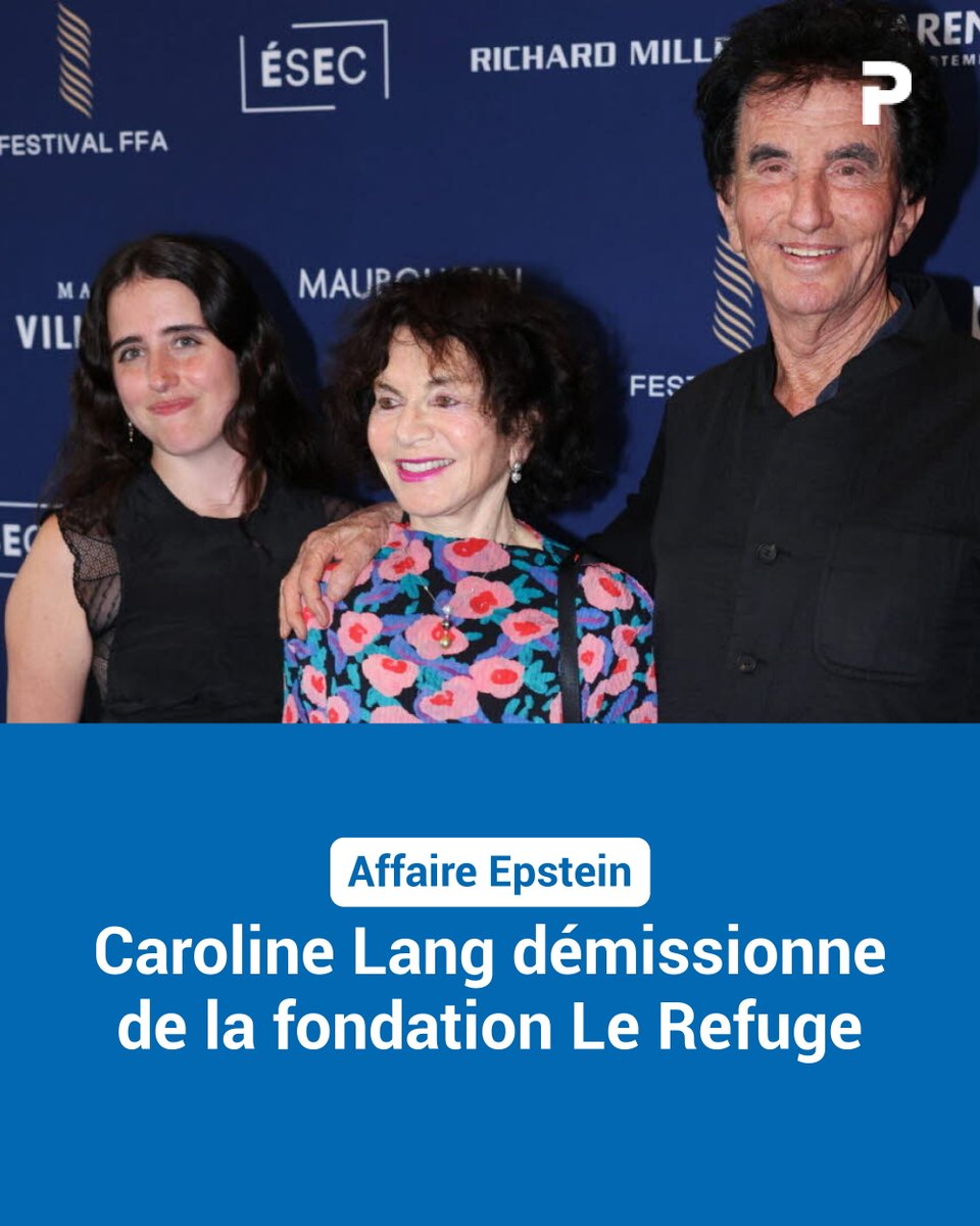 Après la démission de Jack Lang de l'IMA samedi, sa fille Caroline quitte à son tour son poste.
➡️ l.leprogres.fr/ZLC