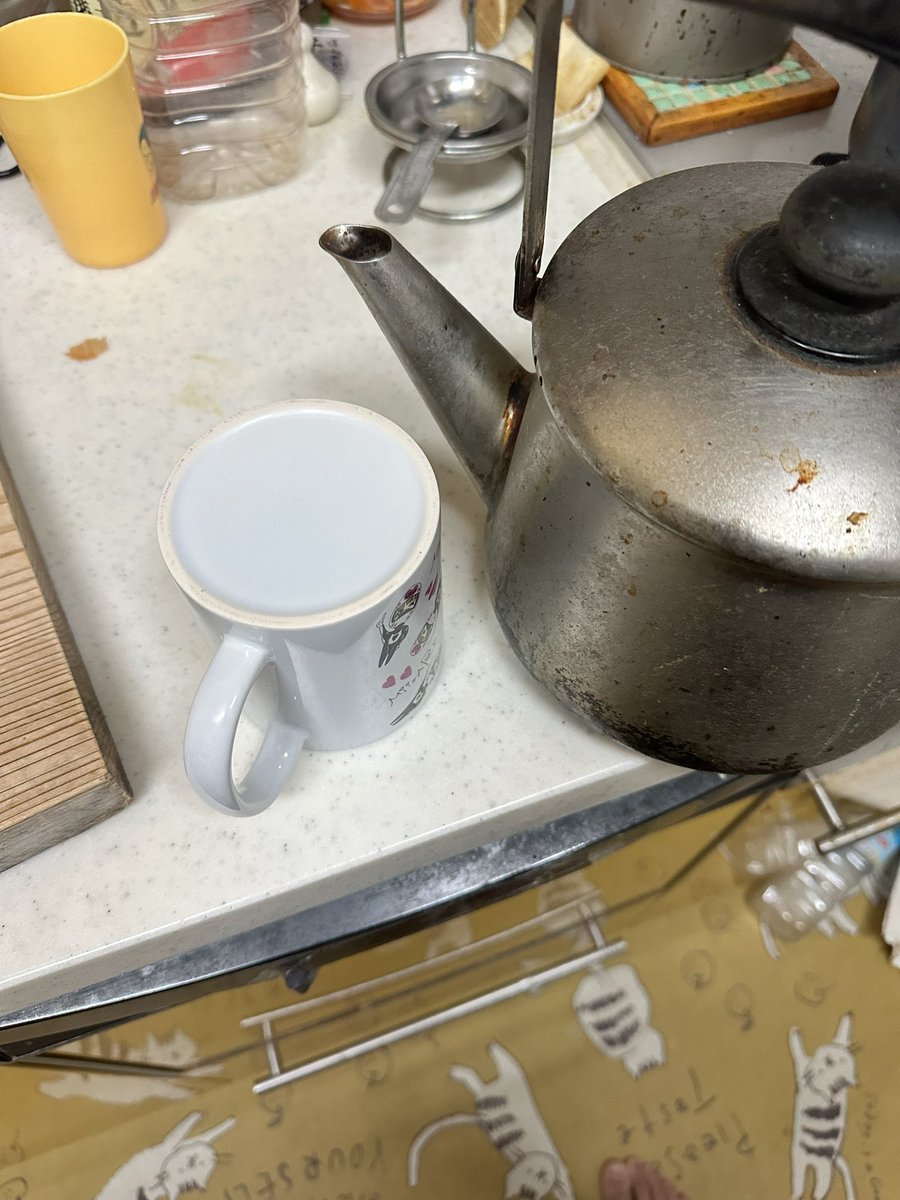 あぶねー💦💦💦
YouTube見ながらお茶入れようとしたら逆だった〜🤣