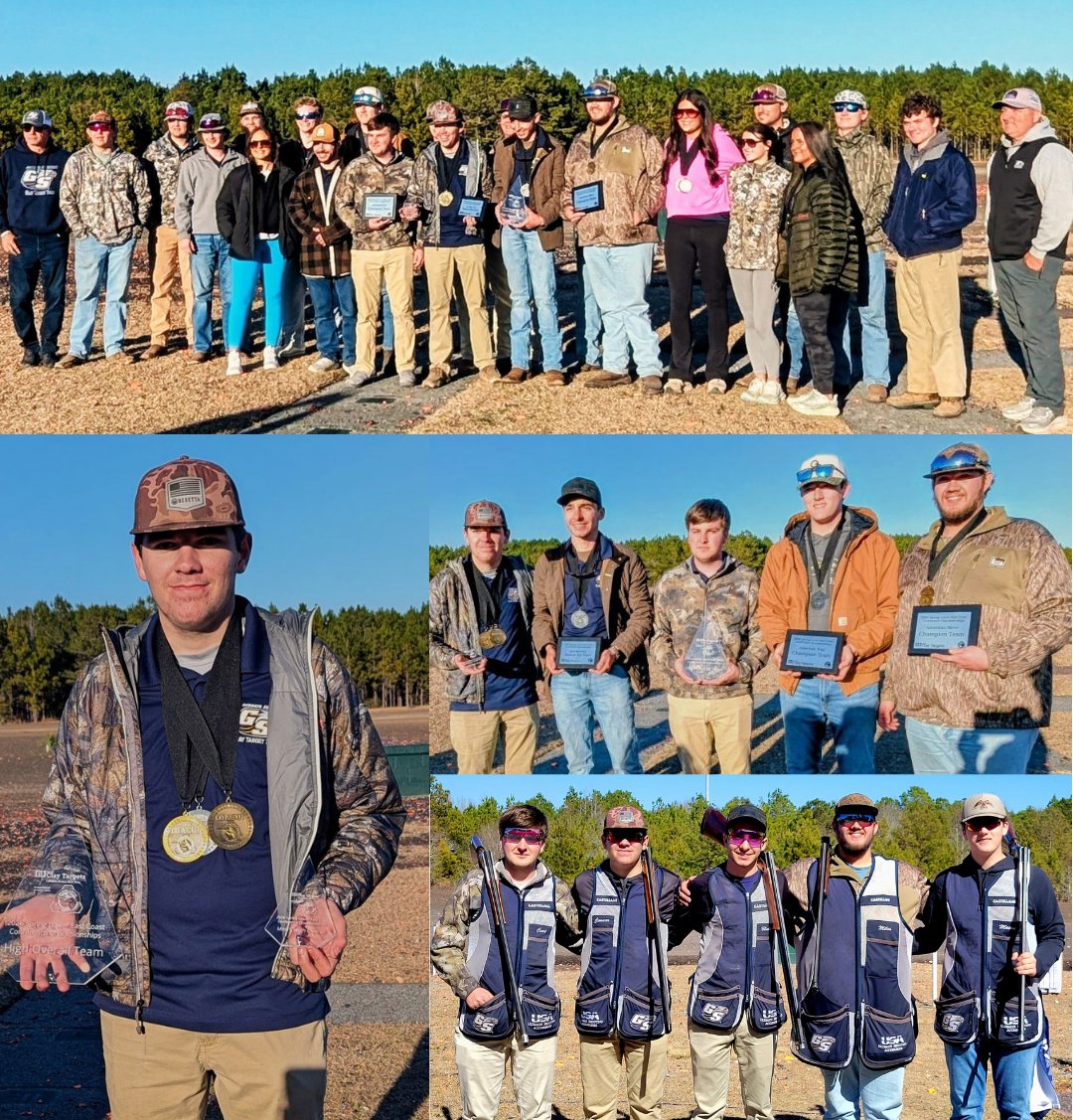 Congratulations to the Georgia Southern Clay Target Team for their performance at the ACUI/SCTP Spring Lower East Coast Championship this past weekend in Savannah. Go Eagles!