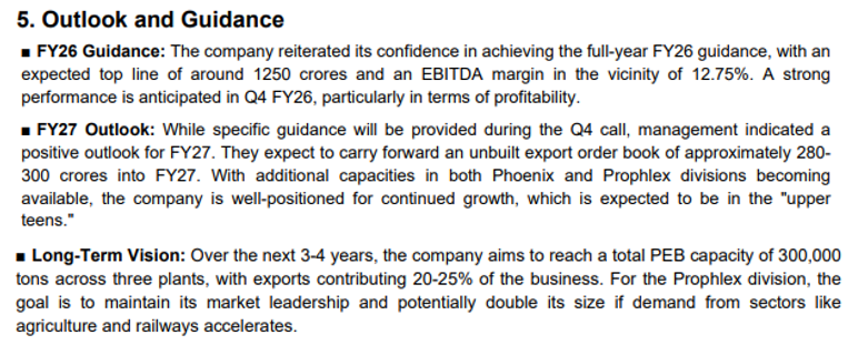 myAlerts_in's tweet photo. #MBEL #MBELQ3 M & B Engineering Ltd Q3FY26 Earnings Concall Summary (Extract) | Subscribe on our website for Instant delivery (Detailed) via WhatsApp & Email https://t.co/RZBntl6YGi