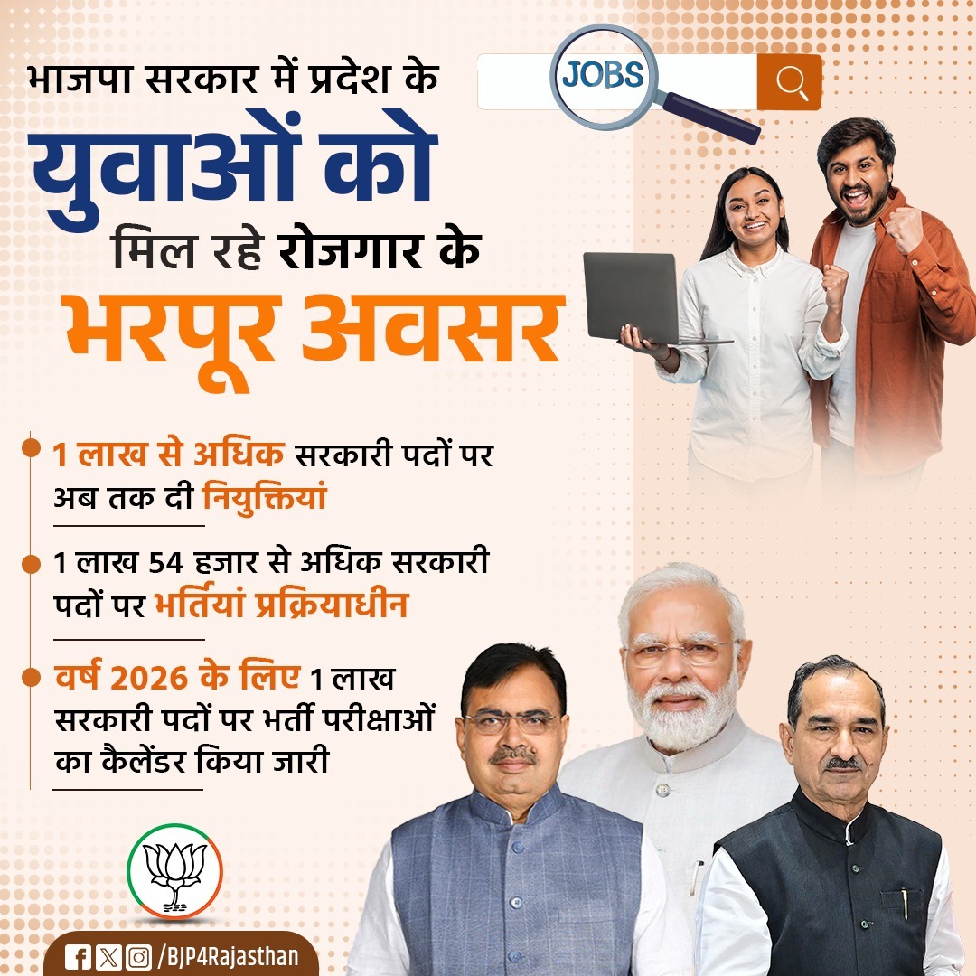 BJP Rajasthan tweet media