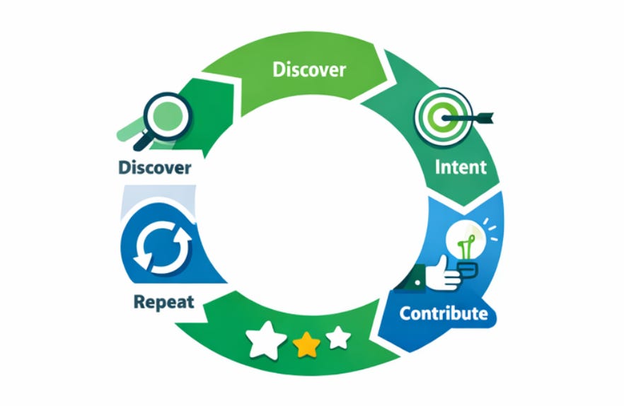 thesoci3tyorg's tweet photo. Here's the misunderstood truth about communities.

Most communities don’t fail from lack of people.

They fail because contribution doesn’t turn into felt progress.

And that's why we’re designing something else first:

The Magic Loop.

The smallest repeatable cycle where someone contributes, sees real impact, gets recognised and wants to do it again.

No hype or platform vanity.

We're designing for co-creation that feels real.

Full article below ⬇️