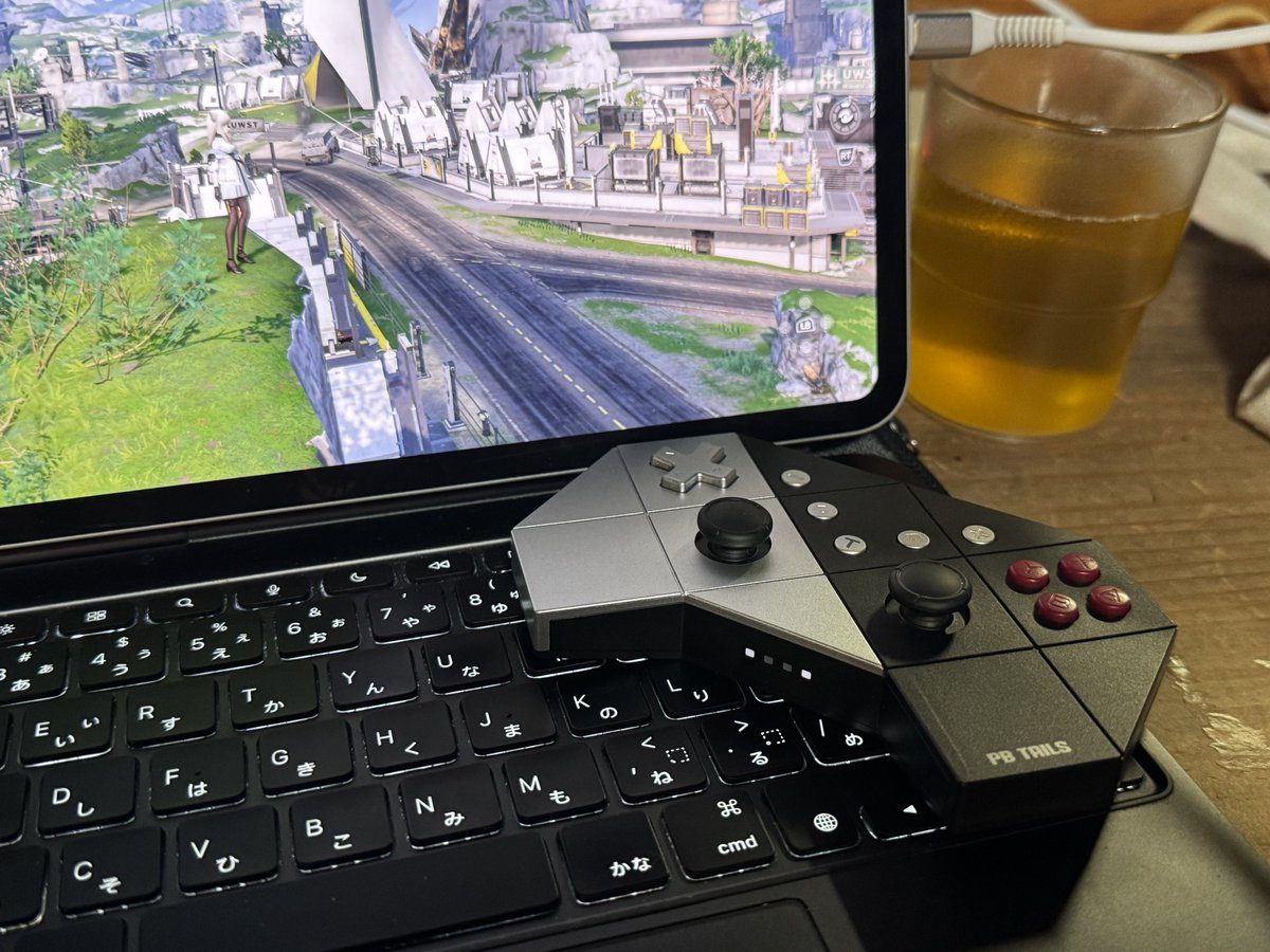 hanami577's tweet image. ここに来てゲーム機と化したiPad Pro