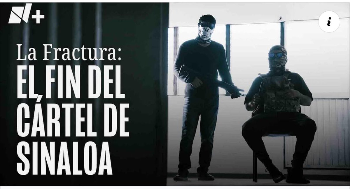 LA FRACTURA: el fin del Cártel de Sinaloa (The Breakup: The End of the Sinaloa Cartel) ya está disponible gratis en las plataformas de <a href="/nmas/">NMás</a> 

nmas.com.mx/nmas-originale…