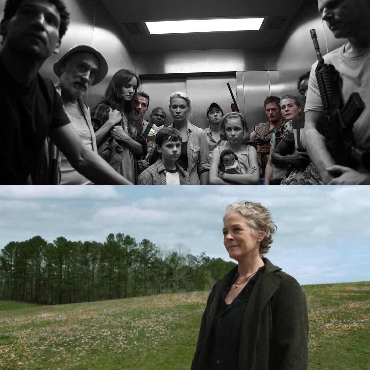 the walking dead’s final girl. #TWD