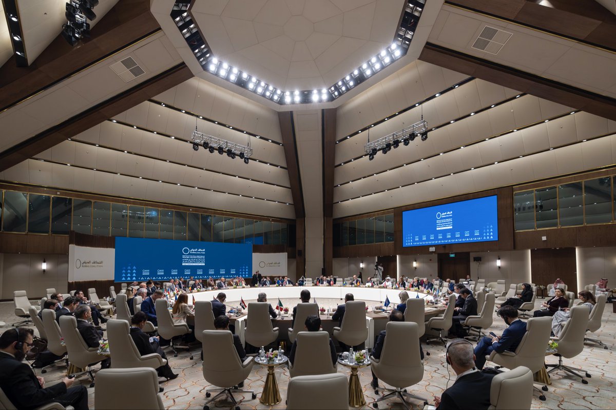 #Riyadh | Vice Minister of Foreign Affairs H.E. <a href="/W_Elkhereiji/">وليد الخريجي</a> emphasizes the importance of strengthening international cooperation to address terrorist threats.

🔗spa.gov.sa/en/N2508170