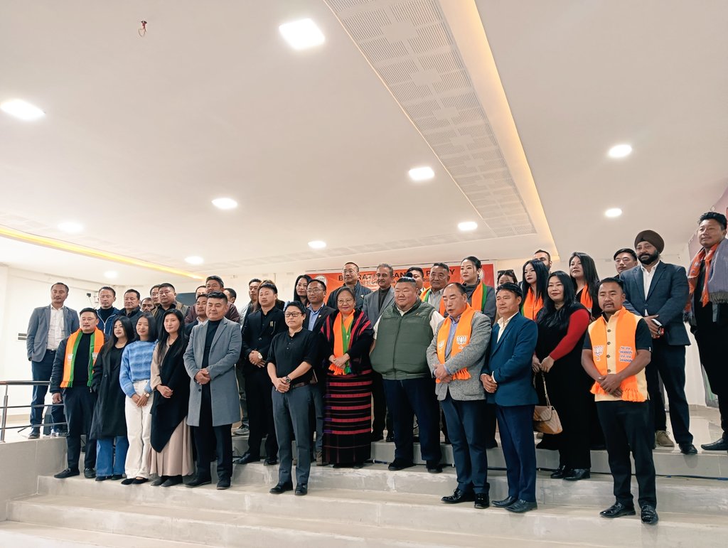 Attended the BJP press conference on the Union Budget 2026–27 at the BJP Nagaland State Headquarter, Kohima. Shri <a href="/KVSinghMPGonda/">Kirti Vardhan Singh</a> Ji, Hon’ble Union Minister of State for Environment, Forest &amp; Climate Change and External Affairs, highlighted the Budget strong focus on inclusive