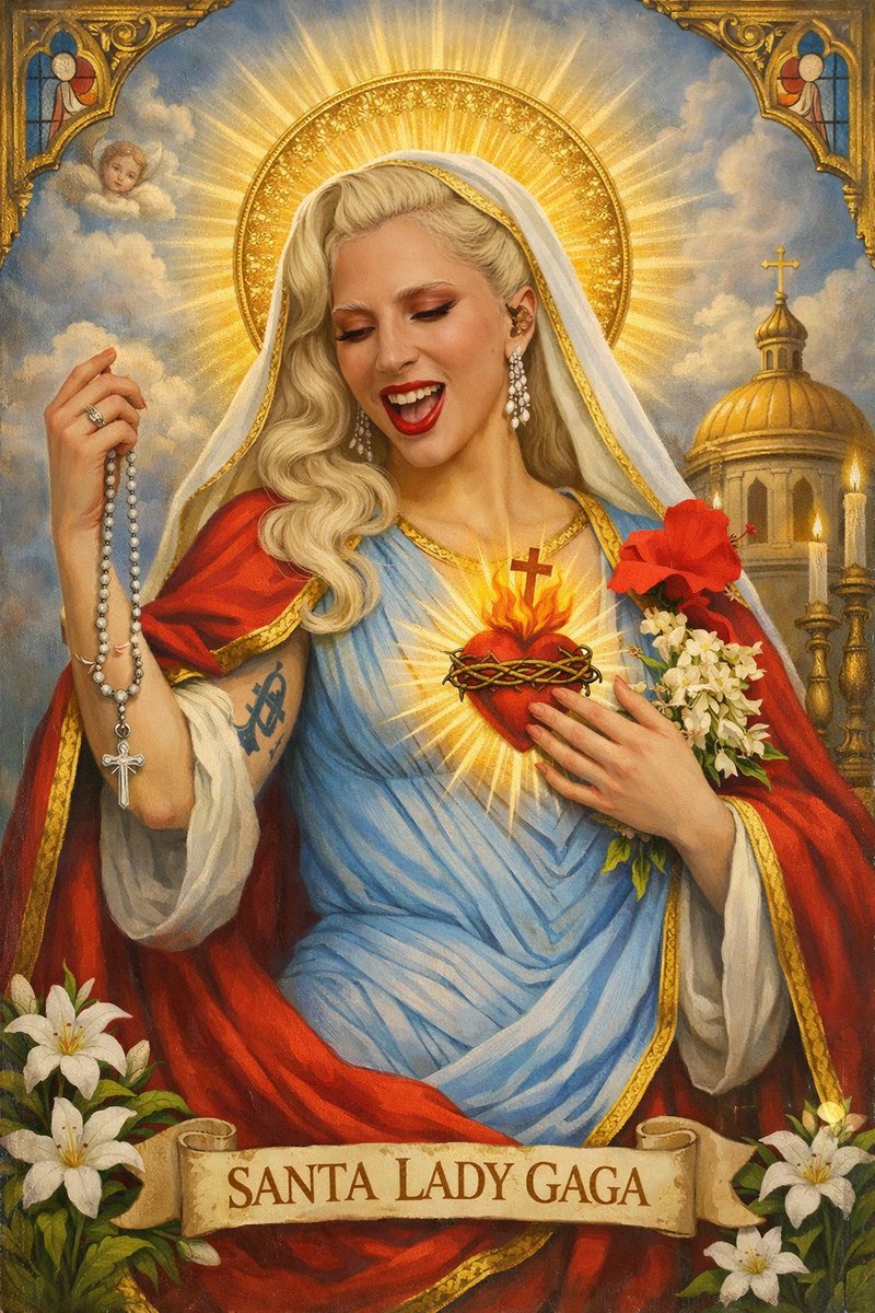 ladygagasbrasil's tweet image. La virgen de Gagalupe 🙏

#ladygaga