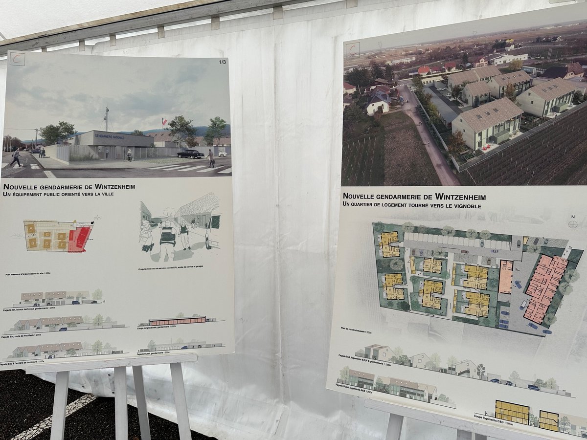 Image de Préfet du Haut-Rhin - 👮‍♂️ Une nouvelle caserne à Wintzenheim
Les travaux de la nouvelle caserne de gendarmerie débutent.
