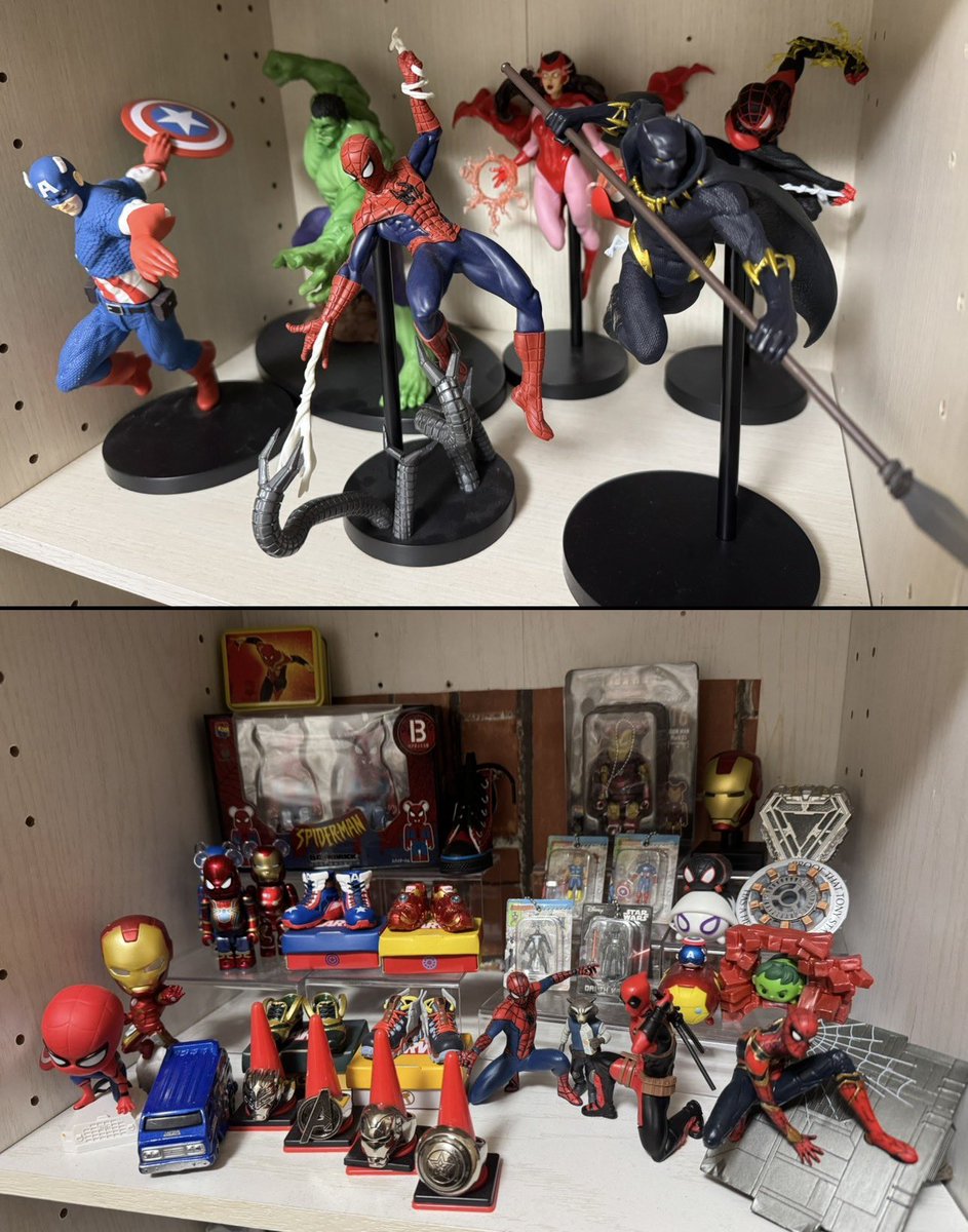 趣味棚更新〜🎶 10年くらい前にしまってやつら引っ張り出してきたw 最