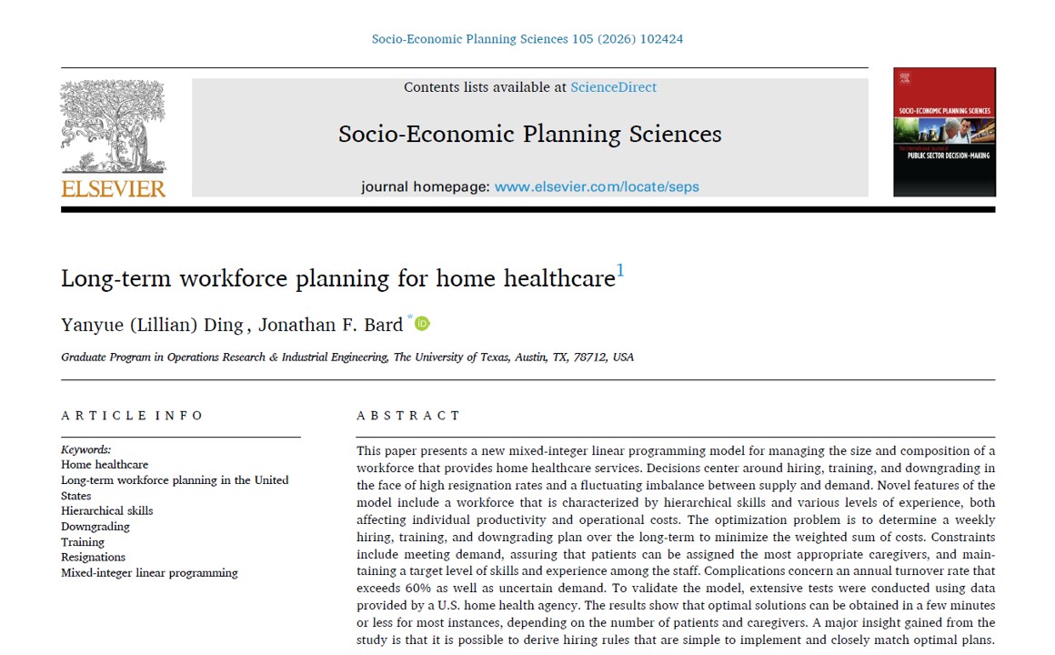 UT Austin ORIE tweet media