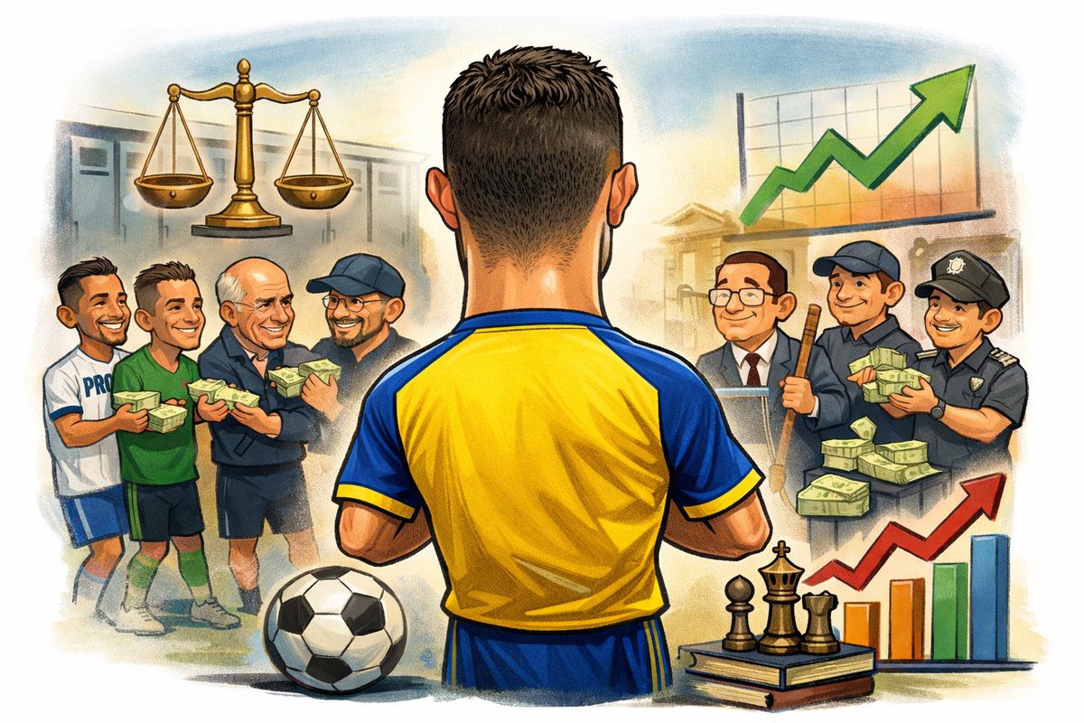 🔴 ألزم بصرف مرتبات اللاعبين المحليين
🟠 ألزم بصرف مرتبات اللاعبين الأجانب
🟡 ألزم بصرف مرتبات الجهاز الفني
🔵 ألزم بصرف مرتبات الموظفين

📊 المدخلات المالية صُحِّحت
⚖️ التوازن عاد لغرفة الملابس
📈 والاستقرار تحوّل إلى أداء

⚽️ هنا لا نتحدث عن نجم
👑 هنا نتحدث عن قائد يصنع