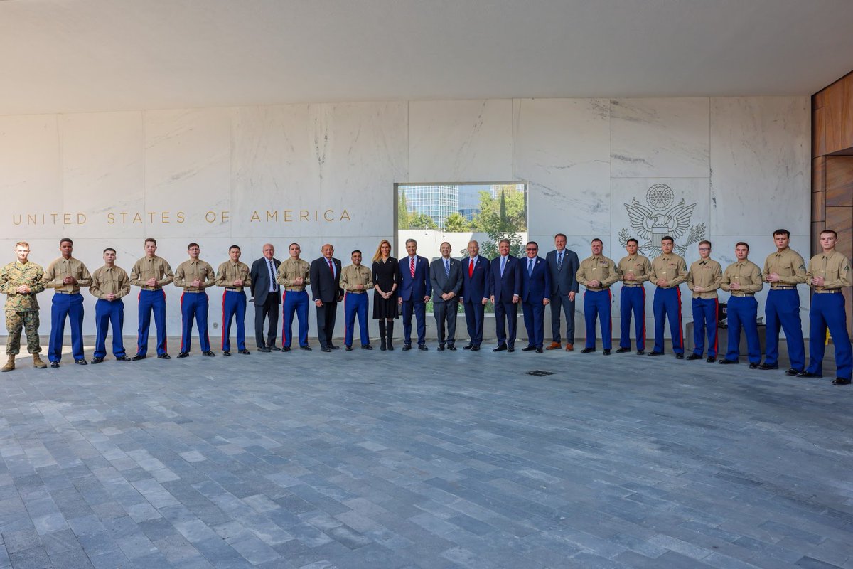 I had the privilege of visiting Mexico City alongside <a href="/RepMcCaul/">Michael McCaul</a>.

Although President <a href="/Claudiashein/">Claudia Sheinbaum Pardo</a> canceled meetings with the U.S. delegation upon our arrival, I was honored to meet with the <a href="/USAmbMex/">Embajador Ronald Johnson</a> &amp; the brave U.S. Marines who proudly serve there.
