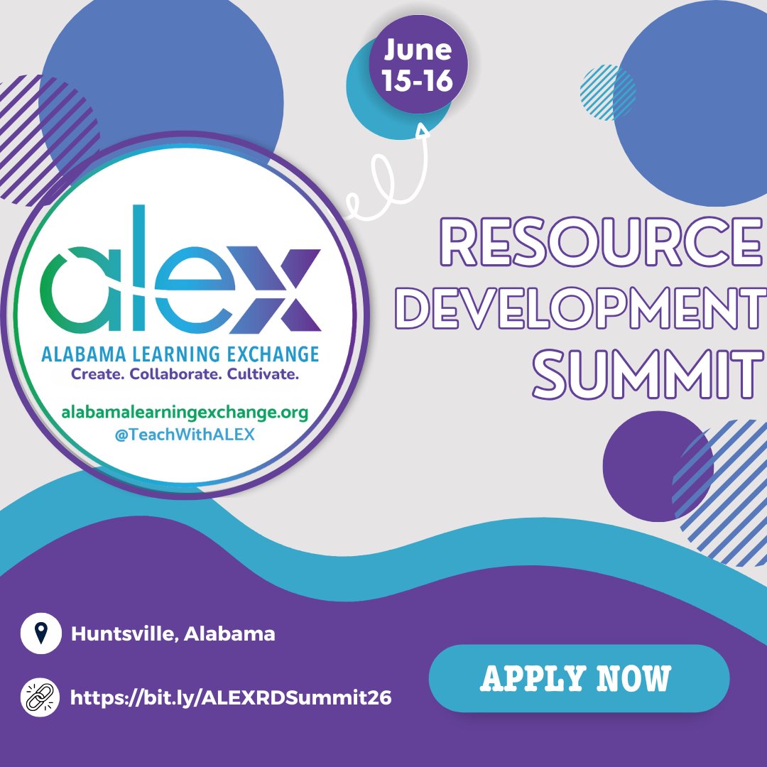 Alabama Learning Exchange 🍎 ALEX tweet media