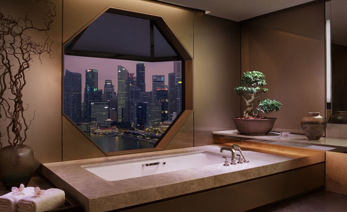 Ortgeist's tweet image. Ritz Suite at the Ritz-Carlton Millenia, Singapore