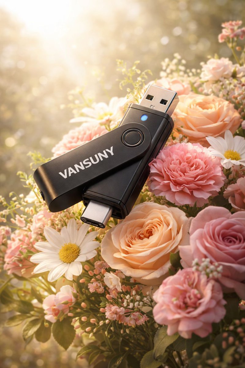 VansunyEmma's tweet image. 🌸✨ Where Technology Meets Natural Beauty.

🔌 Dual connectors for every device
🌿 Designed for life on the move
✨ Simple. Practical. Beautiful.

💛 VANSUNY — Storage that fits naturally into your life.

amazon.com/dp/B0F18WJSX8?…

#VANSUNY #MemoryStick #TypeC
