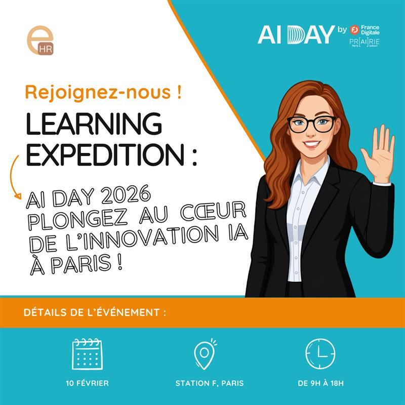 🚀 𝗘𝗠𝗬𝗘𝗛𝗥 𝘀𝗲𝗿𝗮 𝗽𝗿𝗲́𝘀𝗲𝗻𝘁 𝗮̀ 𝗹𝗮 𝟭𝟬𝗲́𝗺𝗲 𝗲́𝗱𝗶𝘁𝗶𝗼𝗻 𝗱𝗲 𝗹'𝗔𝗜 𝗗𝗮𝘆 𝗯𝘆 𝗙𝗿𝗮𝗻𝗰𝗲 𝗗𝗶𝗴𝗶𝘁𝗮𝗹𝗲 𝗮̀ 𝗣𝗮𝗿𝗶𝘀 !

📅 Date : Mardi 10 février 2026
🕒 Heure : De 9h à 18h
📍Lieu : Station F , Paris
rfr.bz/t2a7a6e

Au plaisir de vous y