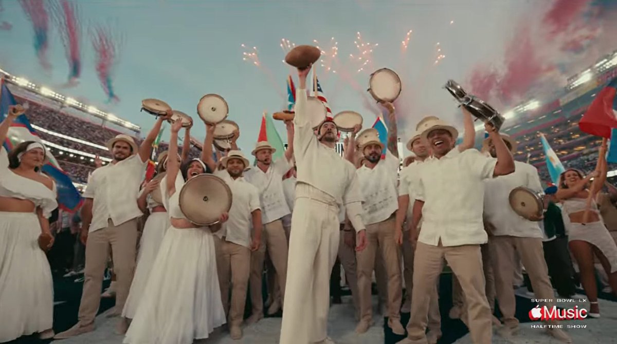 Now, I haven’t watched too many half time shows, is there usually that much wildly BEAUTIFUL cinematography incorporated into them? My jaw kept dropping lower as it went on.