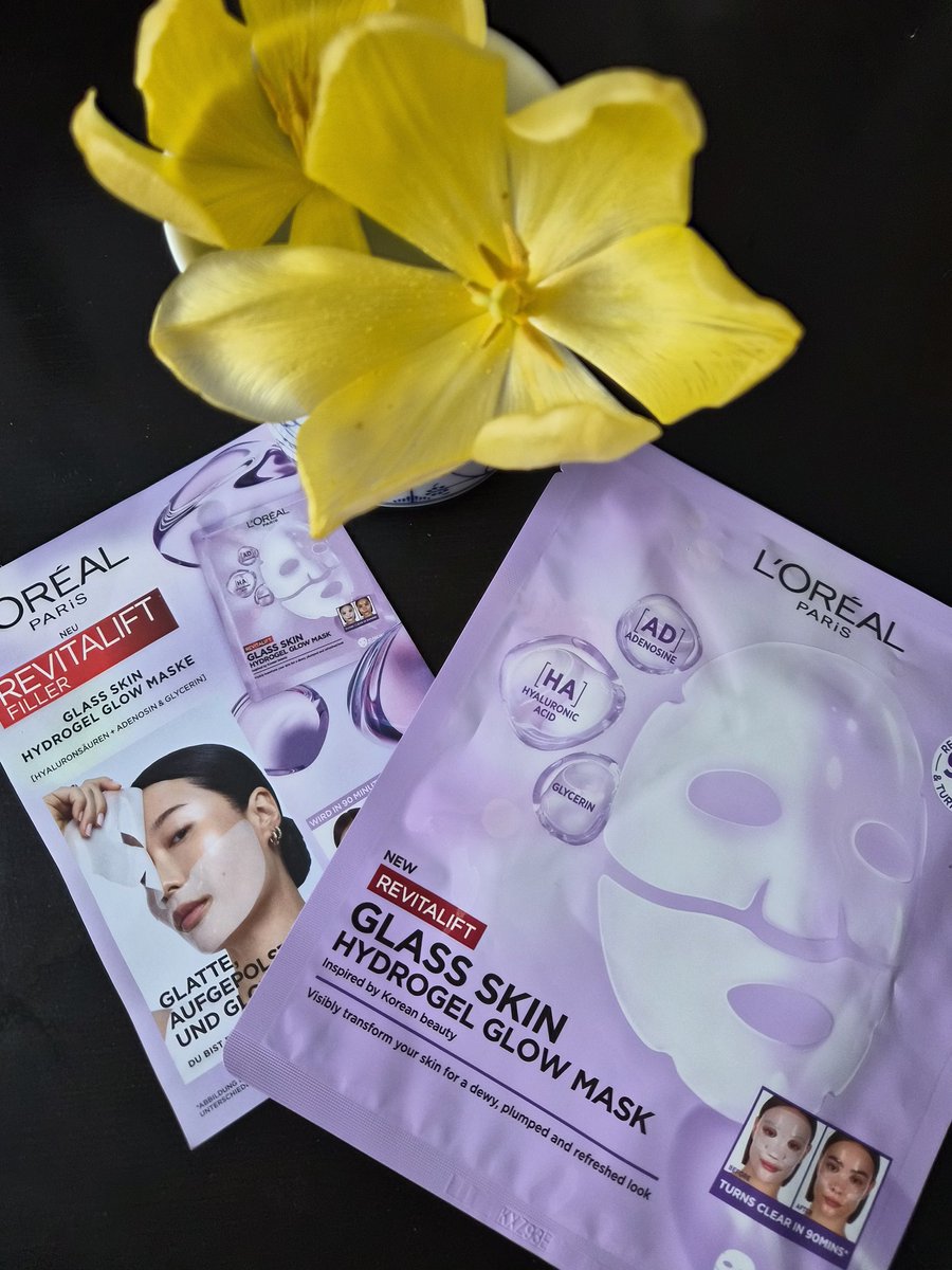Katty_bts_lover's tweet photo. #werbung Juhu! Ich wollte diese im Internet so gehypte Gesichtsmaske schon so lange ausprobieren! Morgen ist Beauty-Day! ✨ #trnd_glassskin #LorealParisGlassSkin #LorealParisSkinCare https://t.co/oXnVgpmOF1