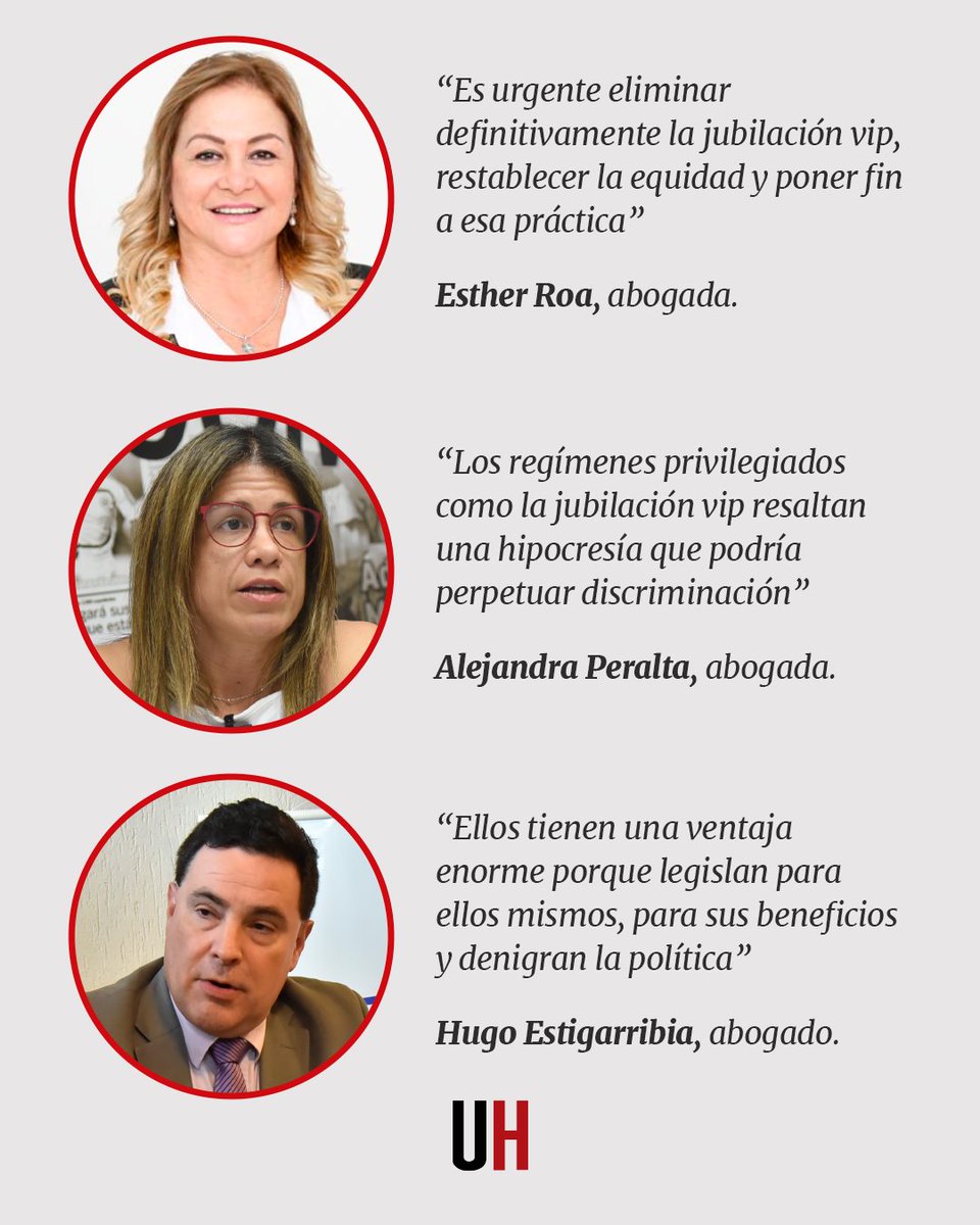 La Caja Parlamentaria es un privilegio indebido que socava los principios de igualdad que están consagrados en la Constitución Nacional del Paraguay, afirmaron abogados y analistas.

ultimahora.com/afirman-que-ju…