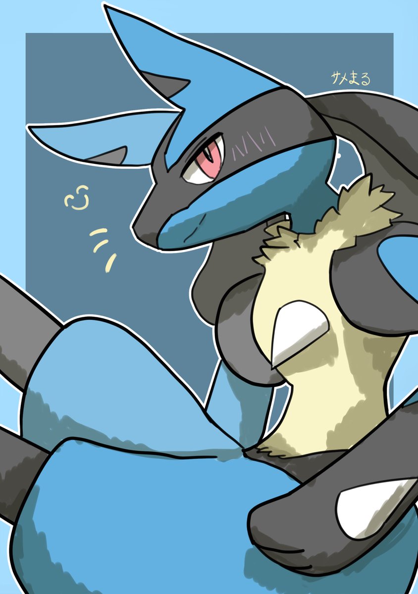 久しぶりのルカリオ💙