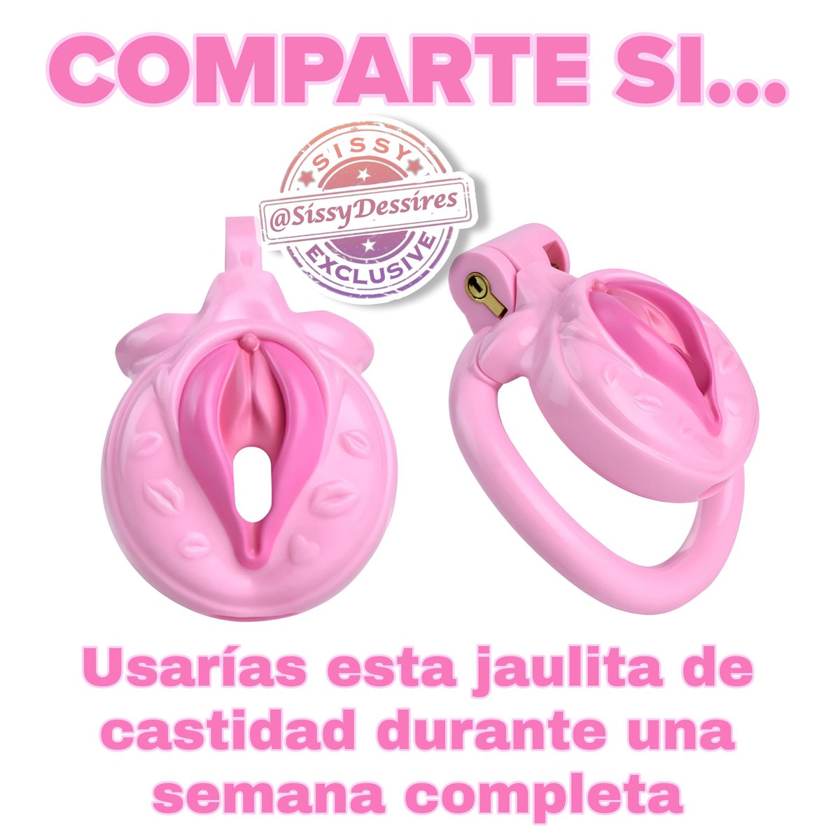 SissyLessons's tweet photo. ¿Y tu también quieres tu Jaulita?

Para disfrutar más Contenido Sissy como este todo los días únete con solo 1 donativo a mi Perfil Exclusivo de X:

💋 X Exclusivo: @SissyDessires 

O a mi Canal VIP de Telegram:

💋 TG VIP: https://t.co/O4PfI4EsAD https://t.co/zjWlPRCpbg