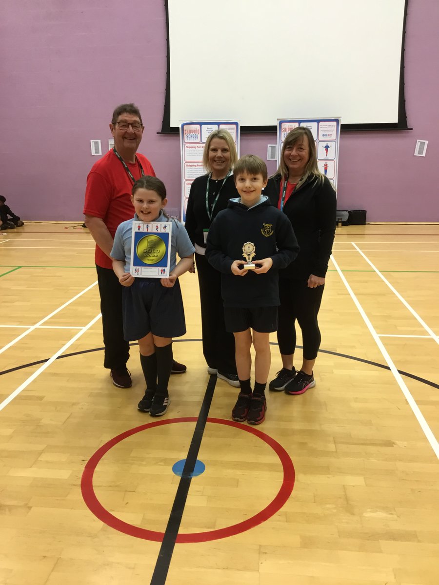 Congratulations to our Year 4 children who have become skipping champions again!
