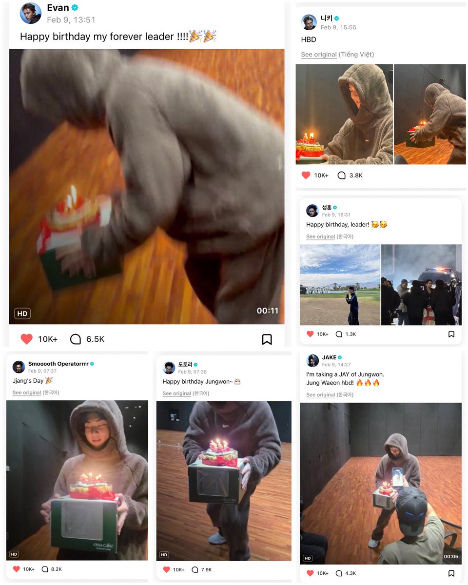 Enhagyy's tweet image. No way only 6 members wished Jungwon a happy bday… I thought enhypen was a 7 member group??