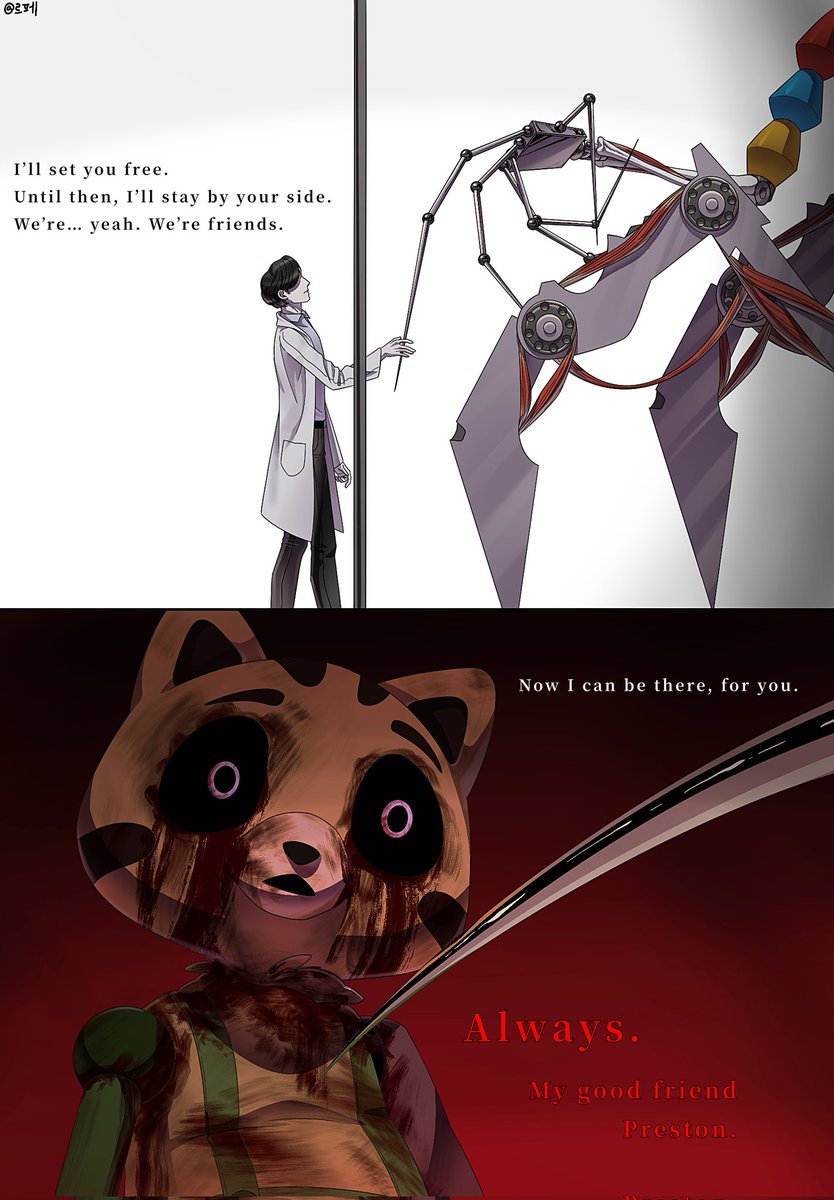 poppyflowertime's tweet image. My good friend, Preston.
#PoppyPlaytimeChapter5 #preston #prototype