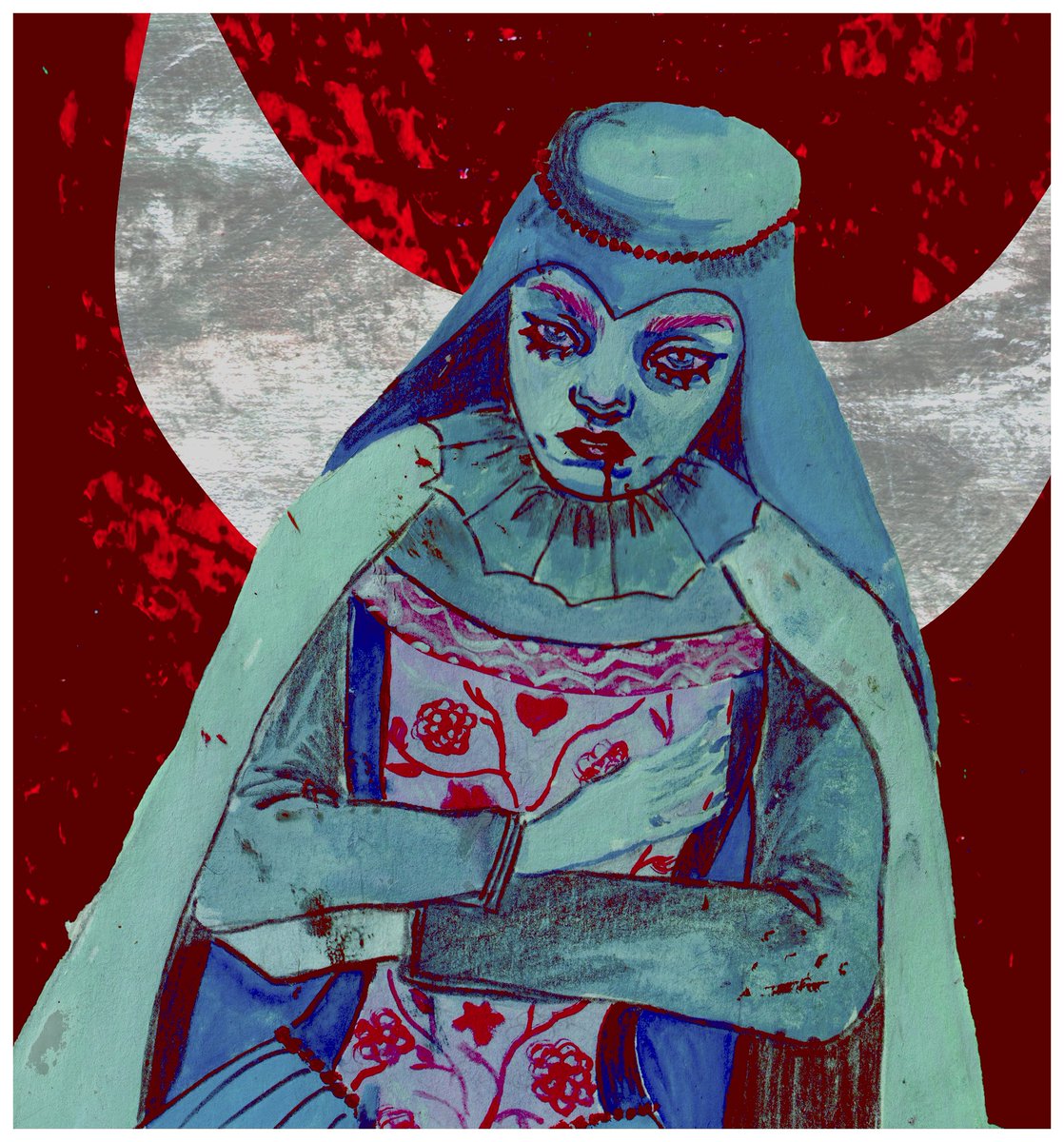 Marie-Anne my ex nun turned vampire lesbian OC <3