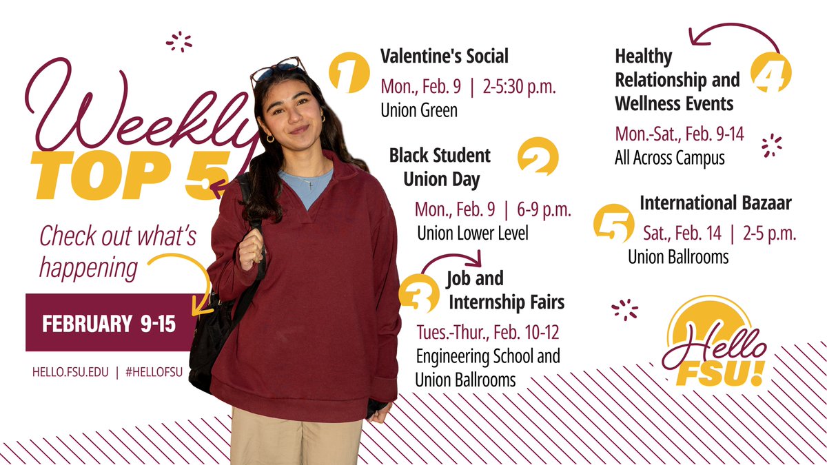 FSU Student Affairs tweet media